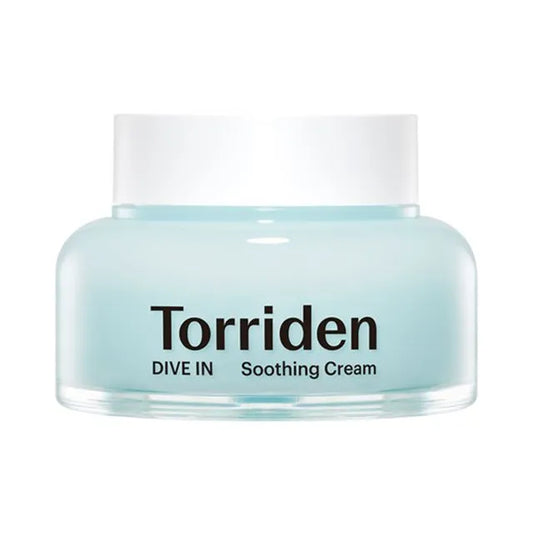 Torriden DIVE-IN Low Molecular Hyaluronic Acid Soothing Cream - Zklidňující krém na obličej - pletovecentrum.cz