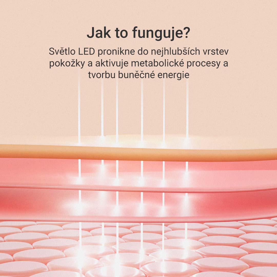 Světelná terapeutická maska Lumi