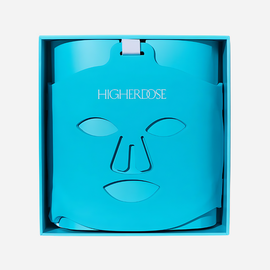 HigherDOSE Red Light Face Mask LED světelná terapie maska
