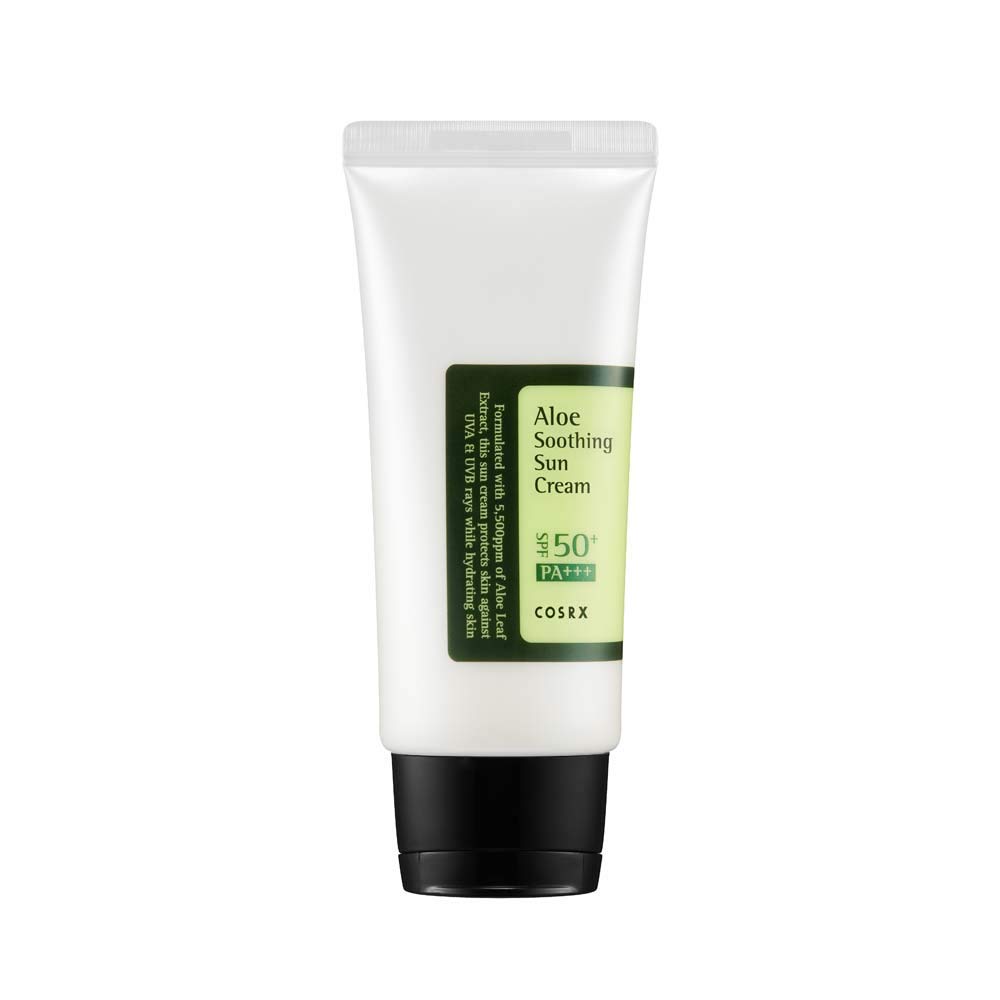 COSRX Aloe soothing sun cream (SPF 50) - Opalovací krém - pletovecentrum.cz