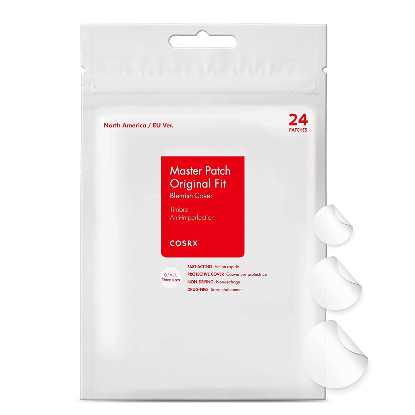 COSRX Acne Pimple Master Patch - Náplasti na pupínky (24 ks) - pletovecentrum.cz