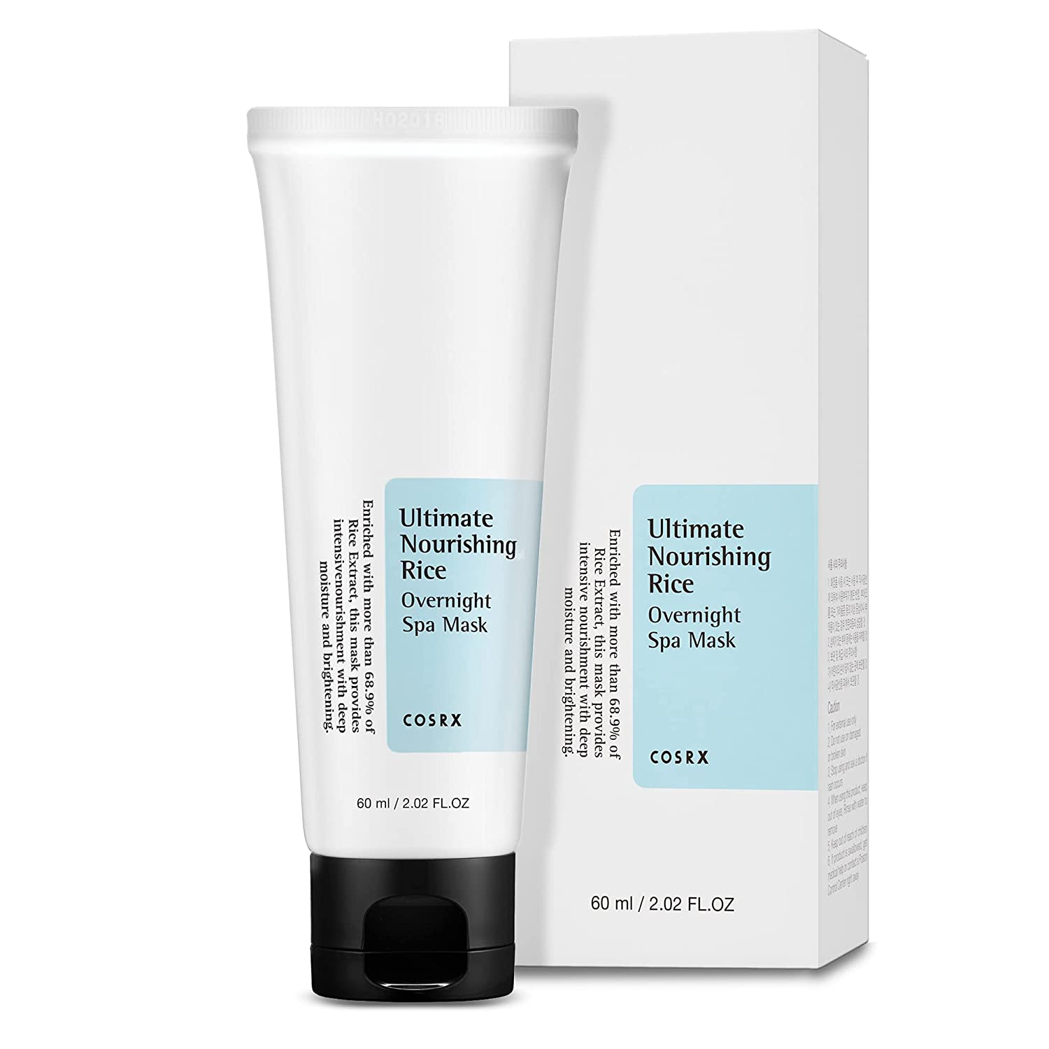 COSRX Ultimate Nourishing Rice Overnight Spa Mask - Hydratační noční maska - pletovecentrum.cz