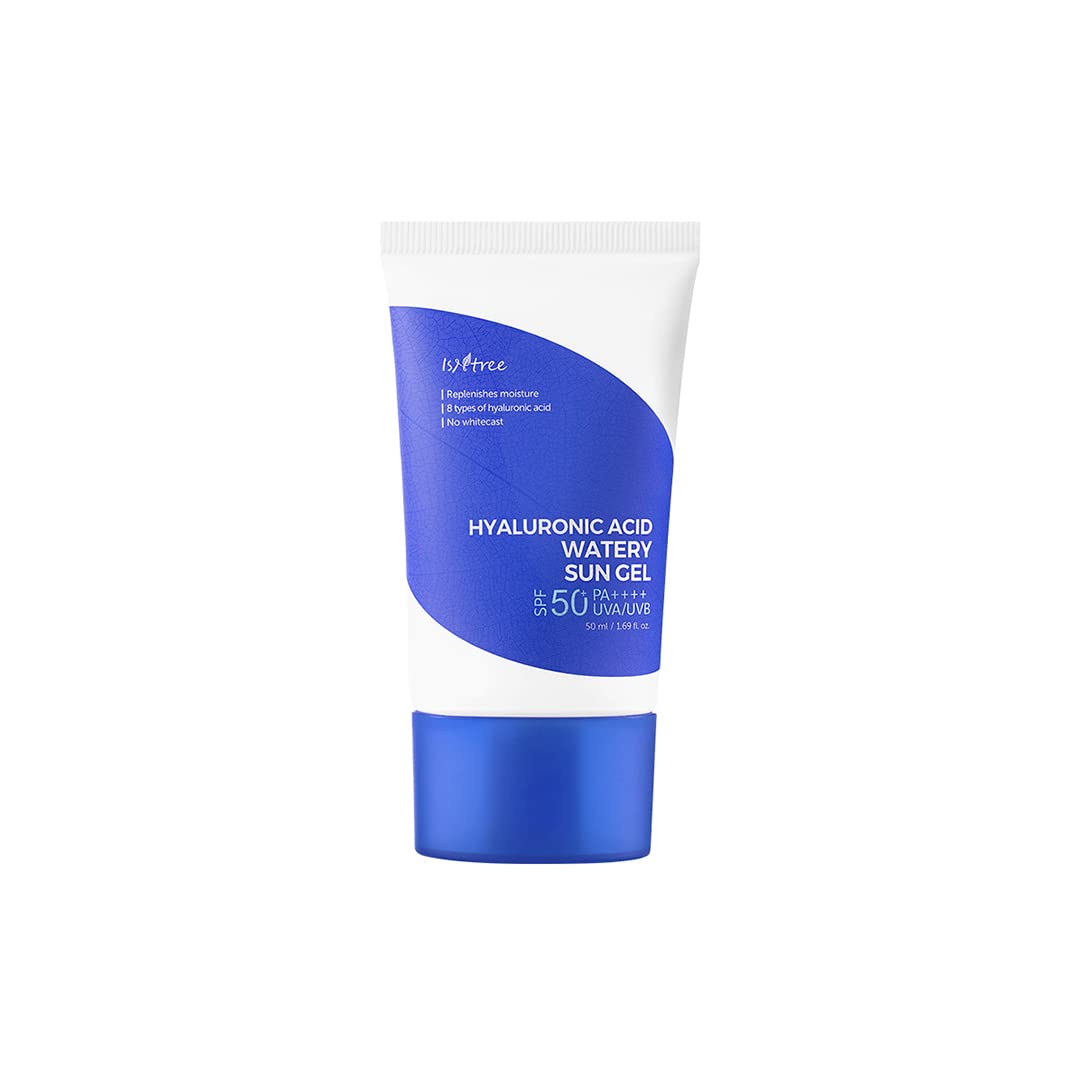 ISNTREE Hyaluronic Acid Watery Sun Gel - Opalovací krém s ochranným faktorem SPF50+ - pletovecentrum.cz