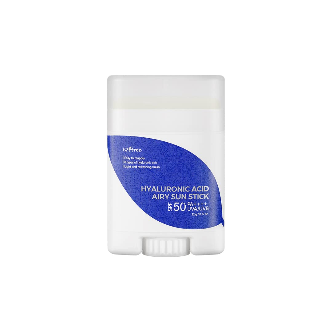 Isntree Hyaluronic Acid Airy Sun Stick - Opalovací tyčinka s ochranným faktorem SPF - pletovecentrum.cz